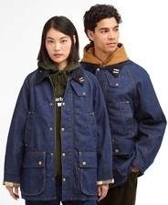 New BARBOUR X LEVIS Navy