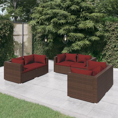 Salon jardin pcs - 6, avec