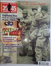 magazine 39-45 n°195, COUVRE-CASQUES ALLEMANDS, 1942 CASABLANCA