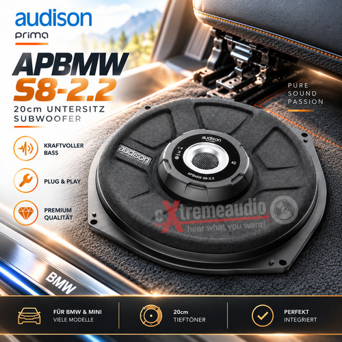 Audison apbmw 20 cm - apbmw, s8-2.2