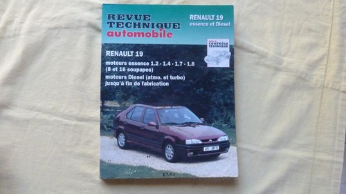Renault essence et - 19,