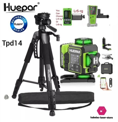 Lot niveau laser huepar w04cg - laser,