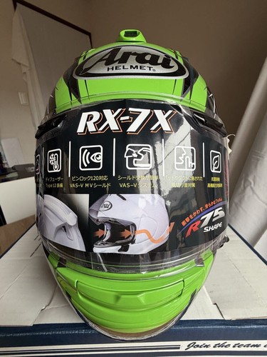 Arai radical gray green - rx-7x,