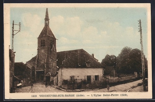 Cpa vendeuvre sur barse - cpa, vendeuvre-sur-barse