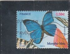 L5102 FRANCE TIMBRE N° Y&T 4497 de 2010 " Papillon Morpho bleu " Oblitéré