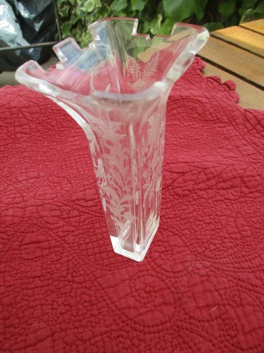 Porte bouquet cristal - porte-bouquet, (vase)