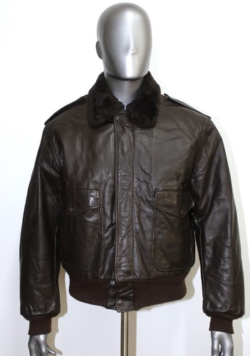 Flight jacket fourré cuir - jacket,