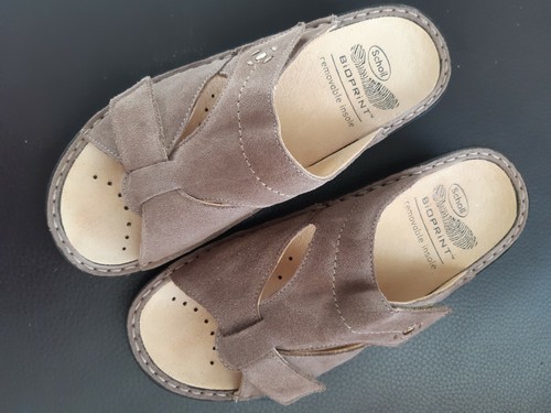 Scholl neuves sandales daim - scholl,