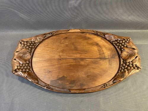 Ancien beau plateau bois - beau,