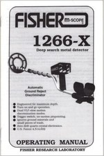 Fisher 1266-X Metal Detector