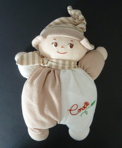 Doudou hochet corolle - j9.,