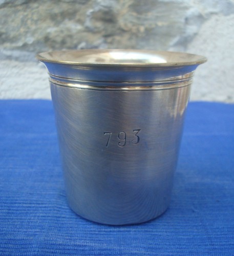 V74 timbale gobelet métal - timbale,