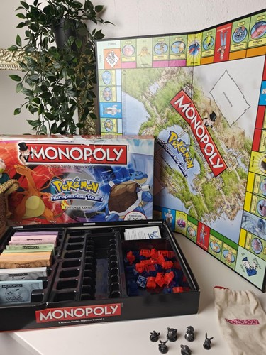 Jeu monopoly pokémon édition - jeu,