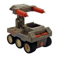 Vintage 1986 Coleco Starcom M-6 Railgunner Gun Vehicle - Manque sa figurine