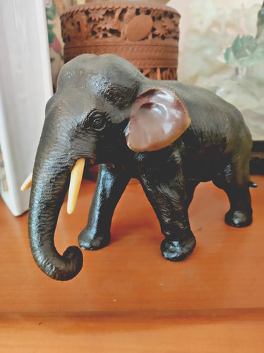 Okimono japon bronze animalier
