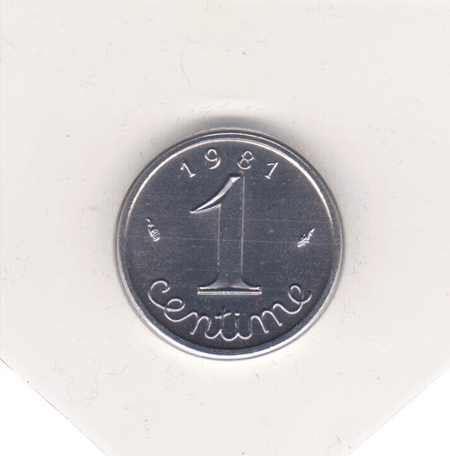 Centime 1981 épi fdc sous - 1981,