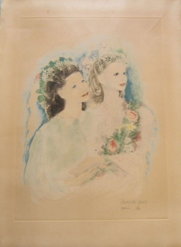 Grande gravure couleurs - gravure, en