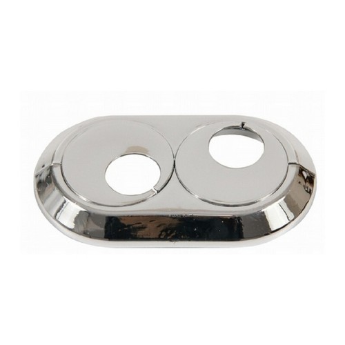 Double 28mm pvc chrome - pvc,