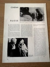 Clipping presse 1932 Cinéma