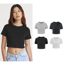 AWDis Just T's AWDis juste Ts & Polos Fille Triblend Croped T-Shirt JT006 - manc