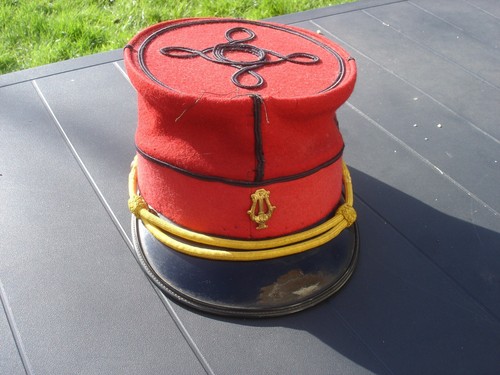 Képi rouge belge musicien - belge, de
