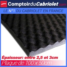 Plaque adhésive d'insonorisant en Mousse alvéolaire