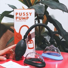 2PCS Ventouses Pompe à Vagin Clitoris Développeur Agrandissement Femmes Sextoy