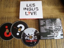 LES INSUS LIVE (Telephone,Aubert) 3cd comme neuf !!!