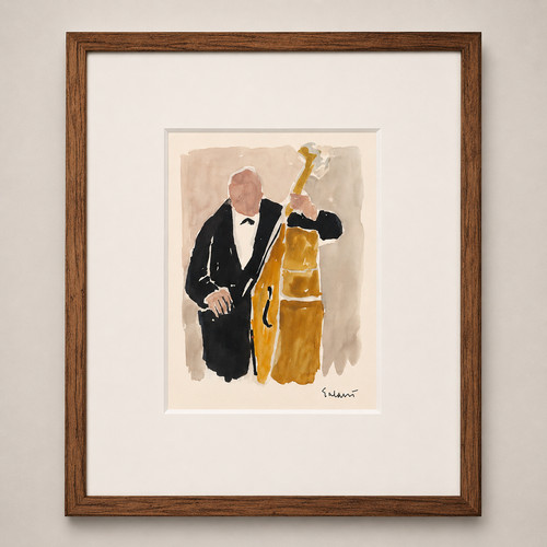René galant contrebasse - galant, la