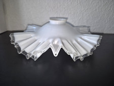LUSTRE - SUSPENSION OPALINE DENTELLE - BLANC