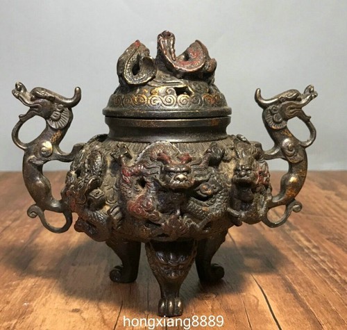 Antique chinese bronze dynasty - antique,