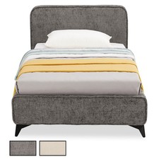 Lit simple 90x190 en tissu