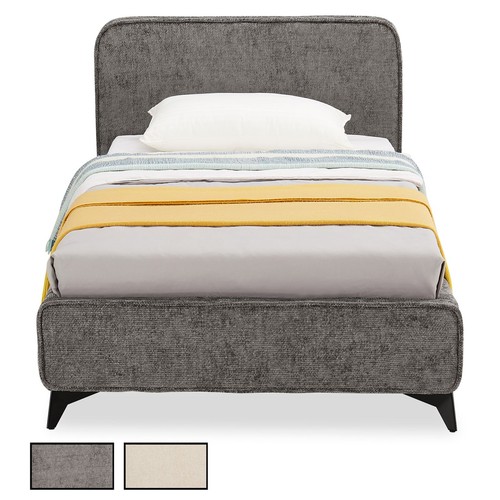 Lit simple 90x190 - , tissu
