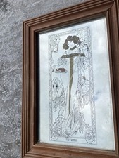 Miroir Vintage Sérigraphier