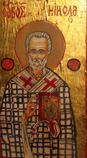 Icône orthodoxe Saint Nicolas