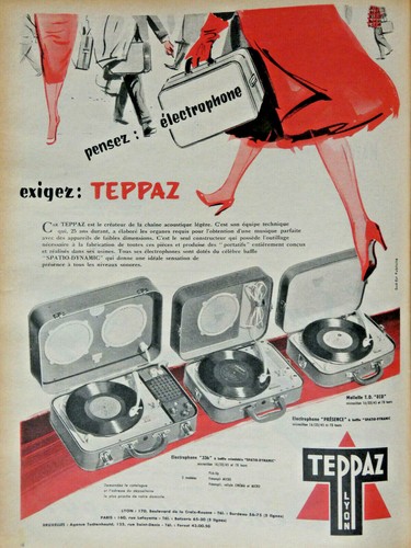 Publicité presse 1957 - publicitÉ,