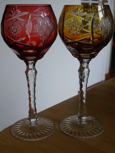 Verres vin couleur - couleur, roemer