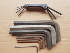 Facom lot ancienne cle allen outil ancien outillage bricoleur bricolage