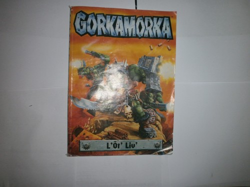 Warhammer livre gorkamorka - warhammer,