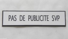 plaque de boite aux lettres