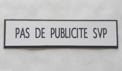 Plaque boite aux - plaque,