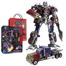 Transformers Optimus Prime Robot 30CM Figurine Collection Jouet Alliage Métal
