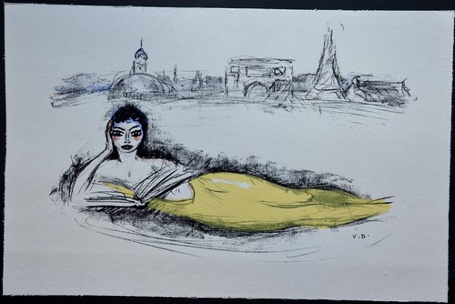 Superbe lithographie kees - superbe,