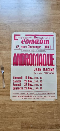 Affiche andromaque racine - affiche,