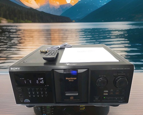 Sony cdp cx355 - cd, changer