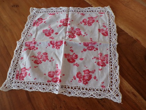Linge ancien napperon - ancien,