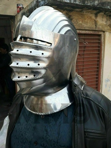 Casque armure fermée 16ga - casque, d'armure