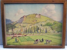 ANCIENNE AFFICHE D'ECOLE -