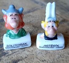 Arguydal & Uderzo & Astérix - Lot fèves, buste Astérix, Jolithorax - (2012 )