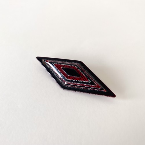 Broche losange vintage - , en
